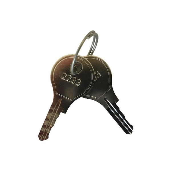 Key Set of 2 Replacement For Mini 1/4-Turn